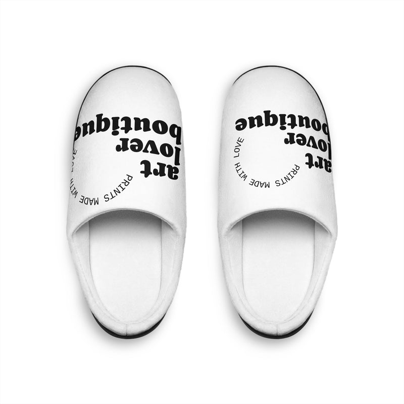 Indoor Slippers — 'Art Lover Boutique' Cozy Women's House Slides